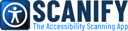 Scanify - The Accessibility Scanning App Logo